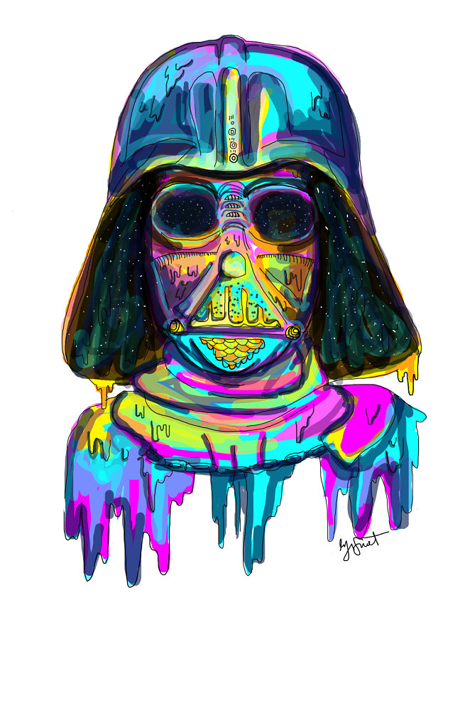 Trippy Darth Vader